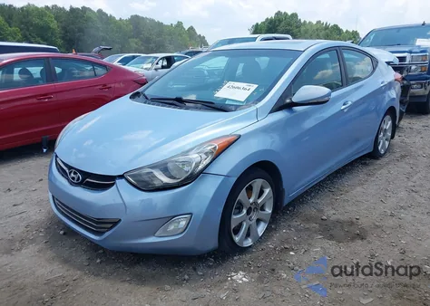 2013 Hyundai Elantra Limited z USA, uszkodzony, nr VIN KMHDH4AE3DU634618